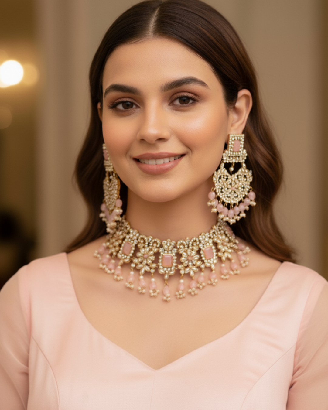 The Kensington Garden Rose Choker Set