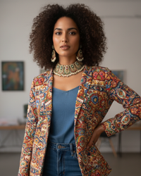 The Mayfair Heritage Jewel Choker and Earring Set